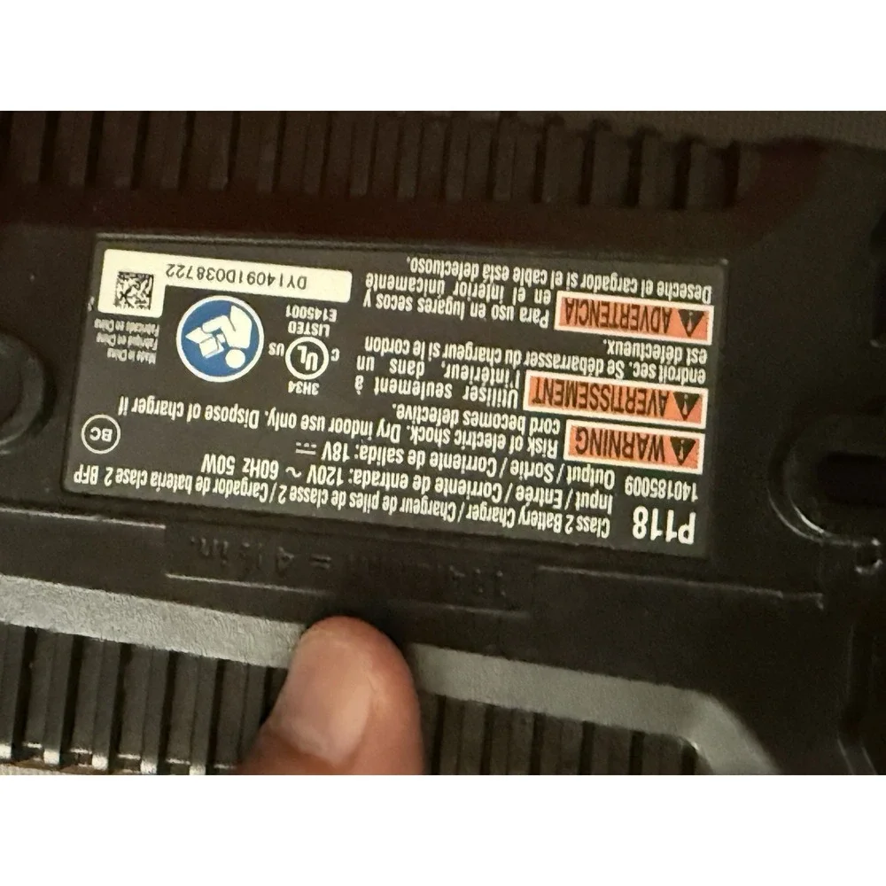 Genuine Ryobi 18V ONE+ 2Ah OEM Lithium With‎ Charger , Good Condition